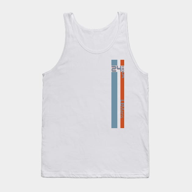 Le mans 24 hours retro racing Tank Top by colouredwolfe11